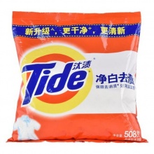 汰渍 净白去渍洗衣粉 508克 12袋/包