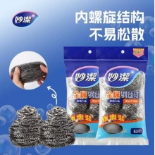 妙洁钢丝球6颗装