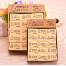 晨光 4B橡皮米菲MF6306大 30块装