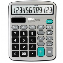 得力1837计算器
