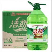 洁劲洗涤灵压泵装 5KG 4桶/件