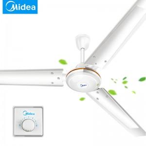 美的（Midea）吊扇FC48大风力静音电扇工业电风扇吊式 FC120-BA  杆长60CM